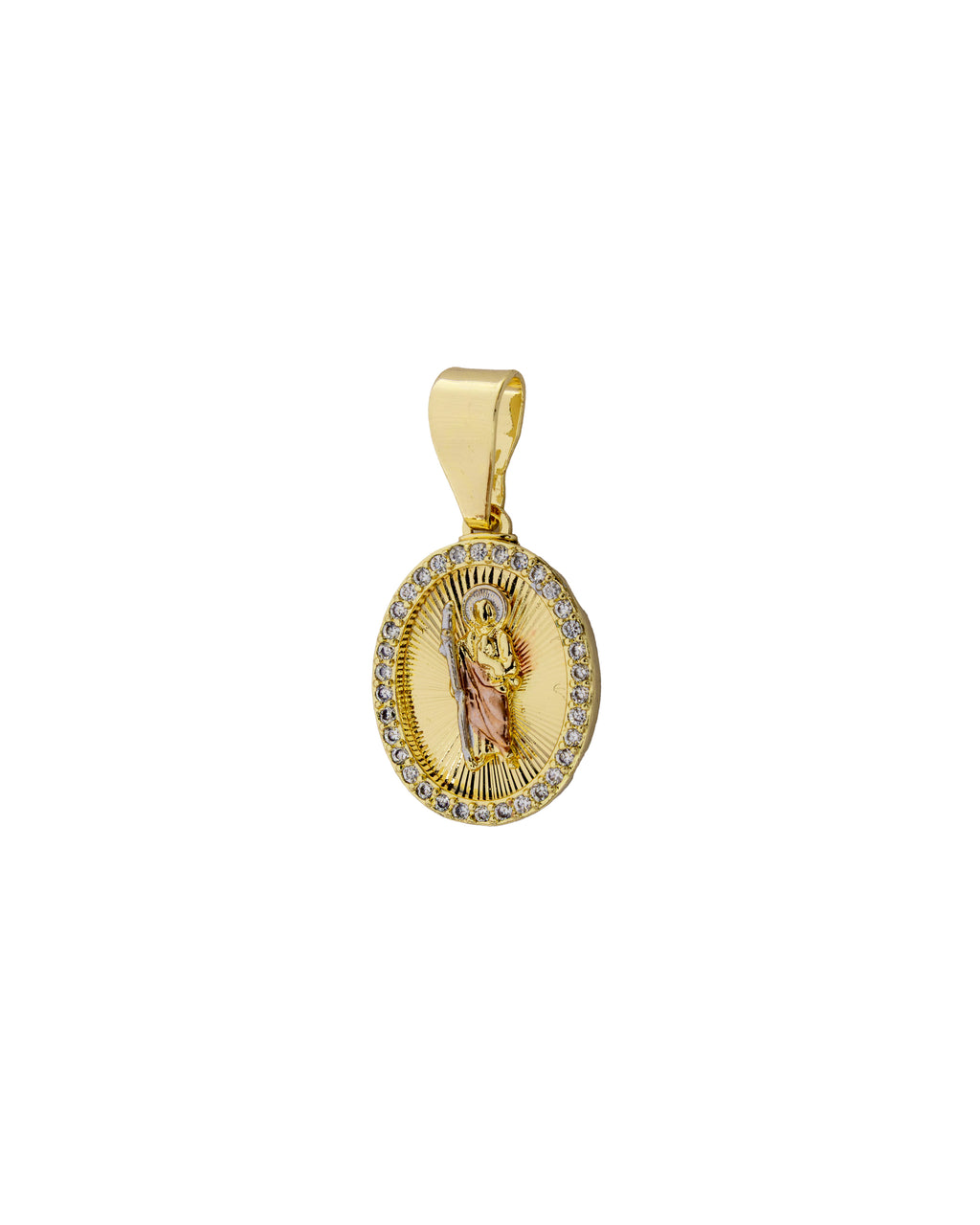 Dije de San Judas Tadeo M70 - Oro Laminado