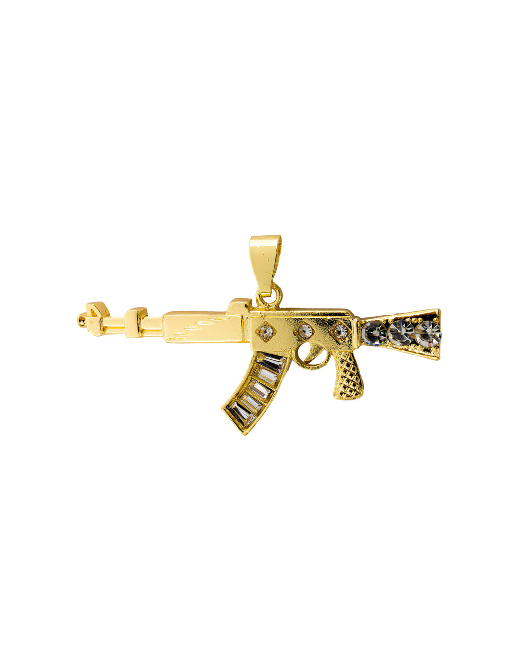 Dije de Arma AK 47 M62 - Oro Laminado