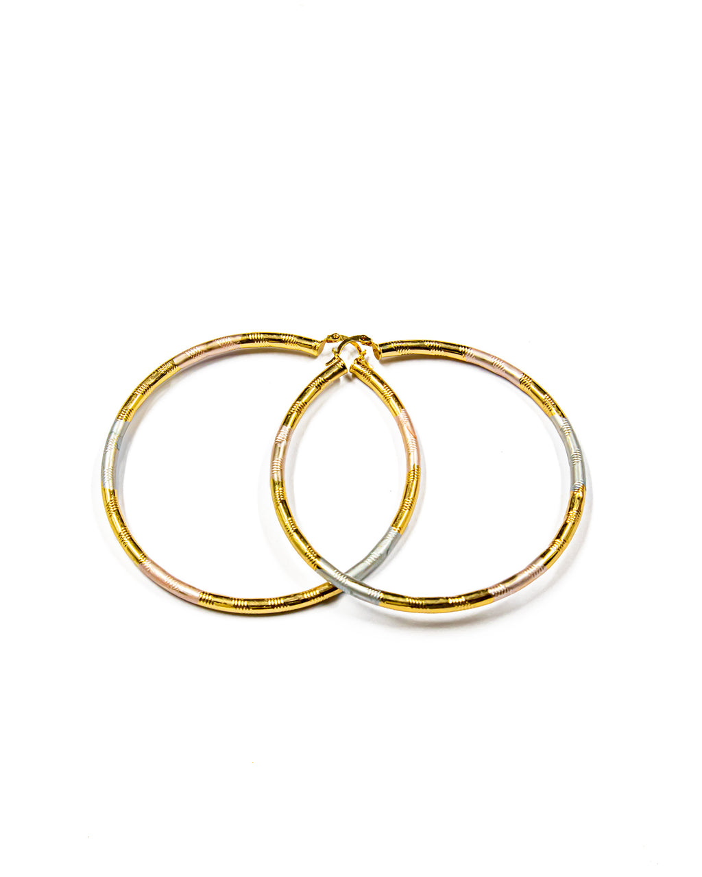 Arete tipo arracada - M9 Oro Laminado