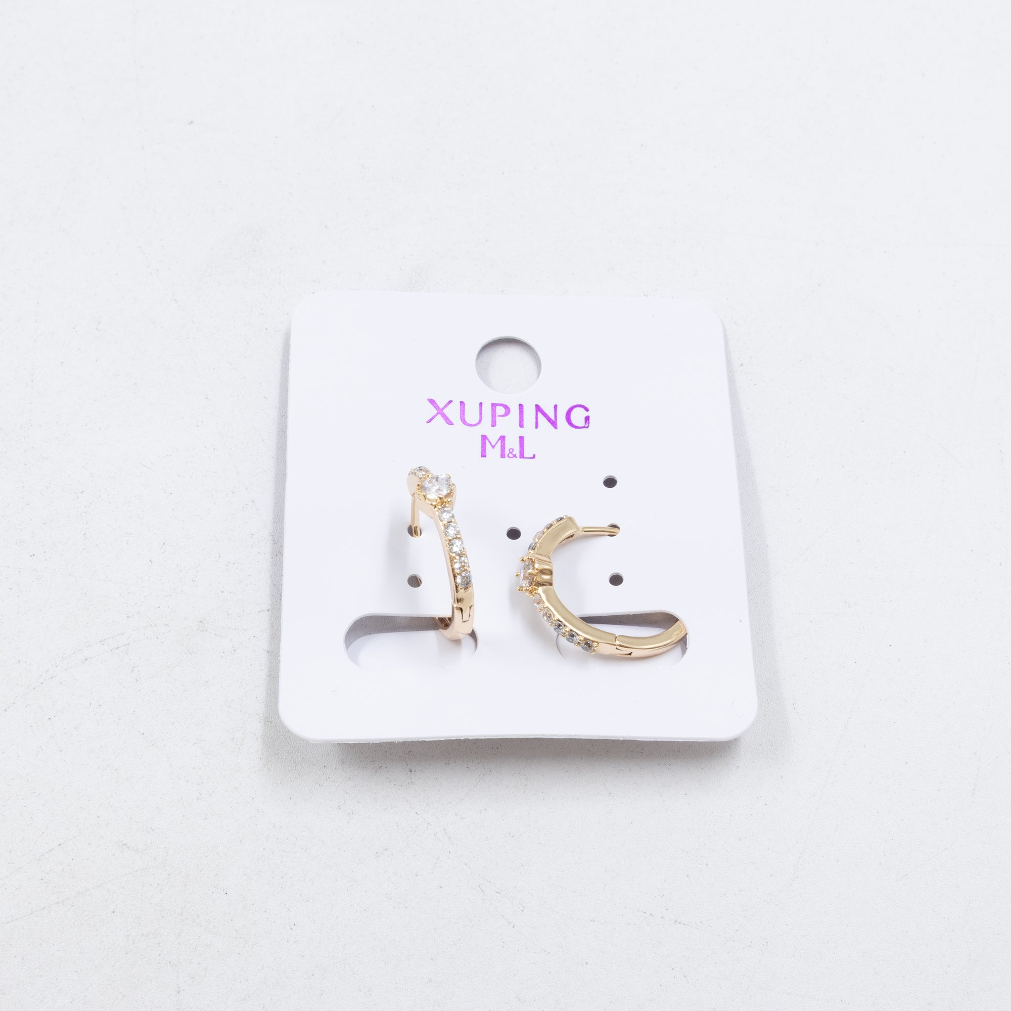 Aretes Xuping Dorados M1 Oro Laminado
