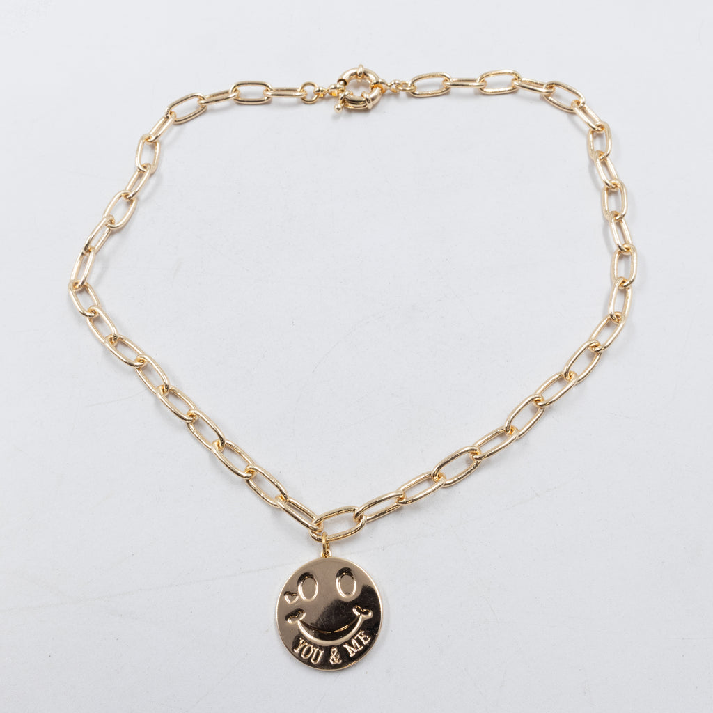 Collar Oro Rosado M1 Oro Laminado