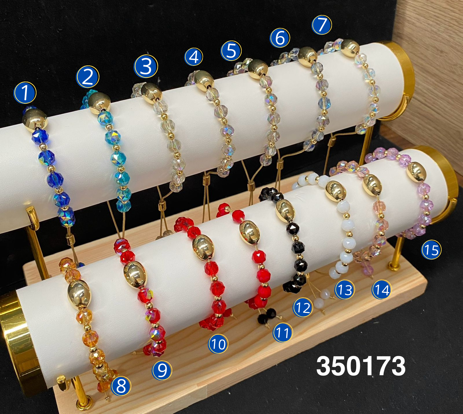 Pulseras Doradas con Dijes M2 Oro Laminado 03/03/26
