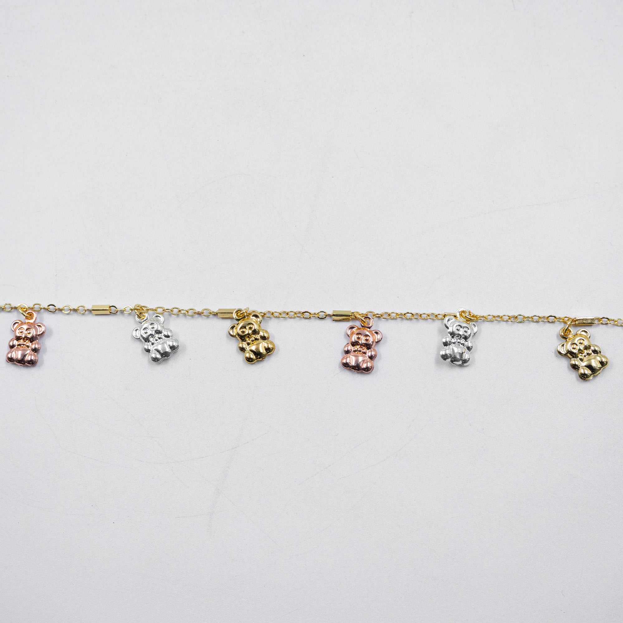 Pulseras de Tres colores M2 Oro Laminado