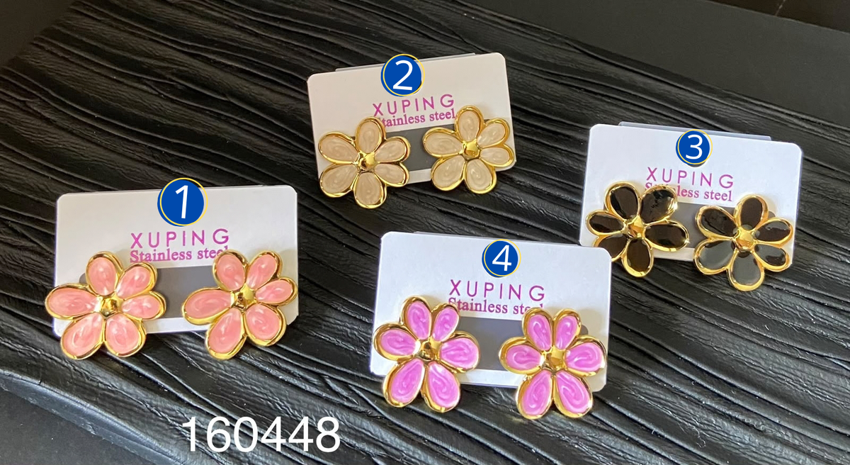[03/OCTUBRE/26] Aretes Dorados Diferentes Diseños M30 Acero Inoxidable