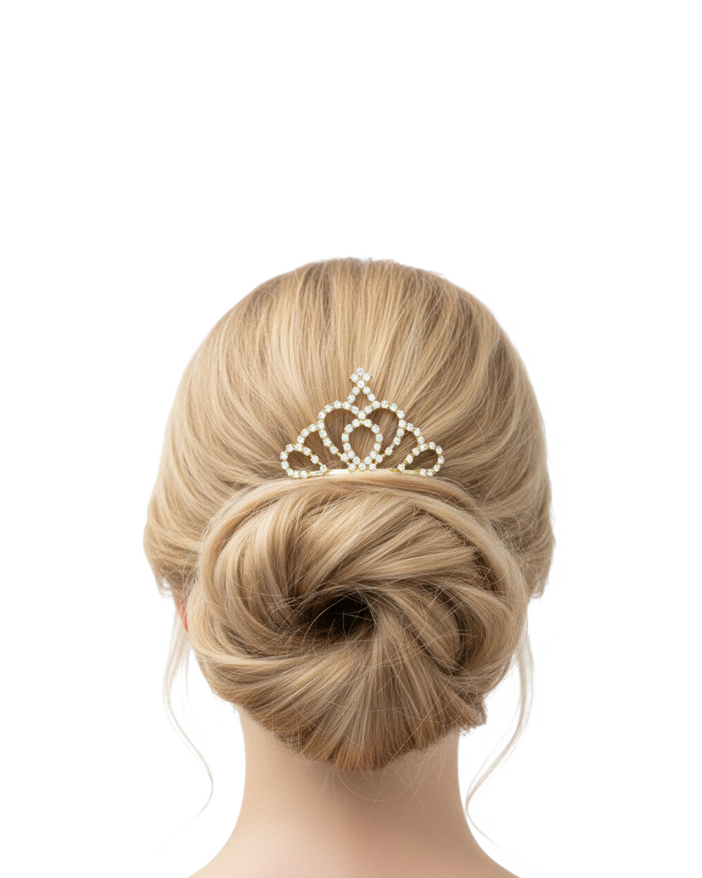 Tiara Dorada M29 Oro Laminado