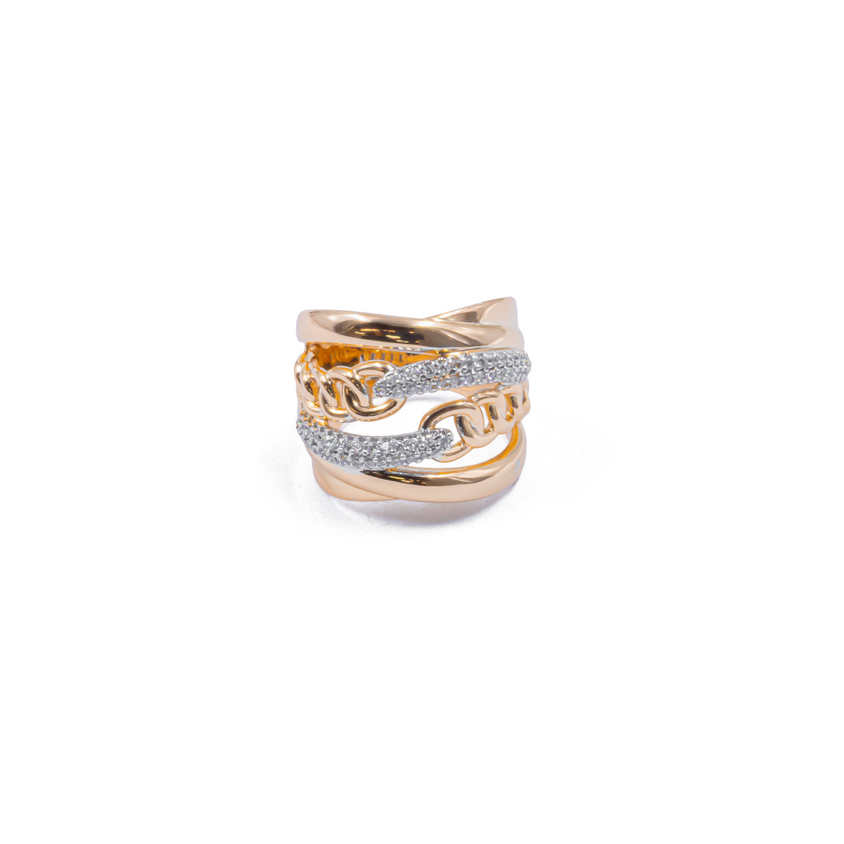 [12/SEPTIEMBRE/26] Anillo XUPING Oro Rosado M2 Oro Laminado