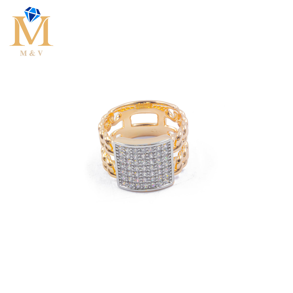 [12/SEPTIEMBRE/26] Anillo XUPING Oro Rosado M3 Oro Laminado