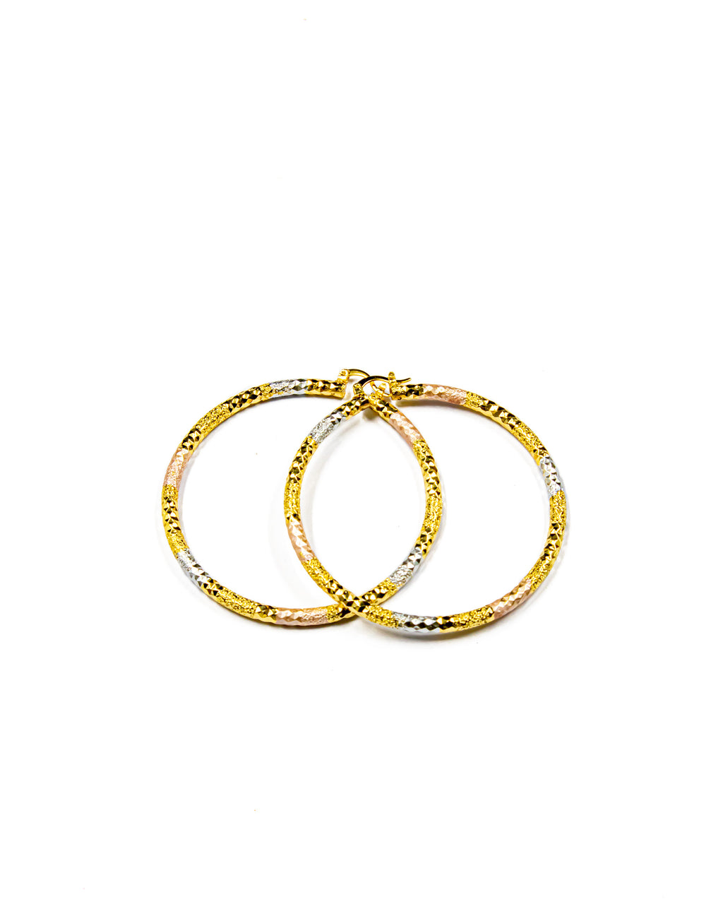 Arete tipo arracada - M9 Oro Laminado
