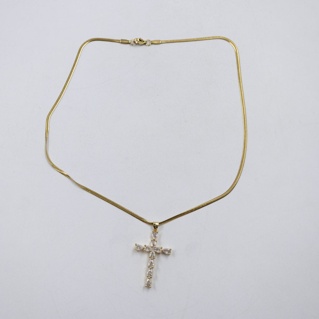 Collar Dorado Religioso M2 Oro Laminado