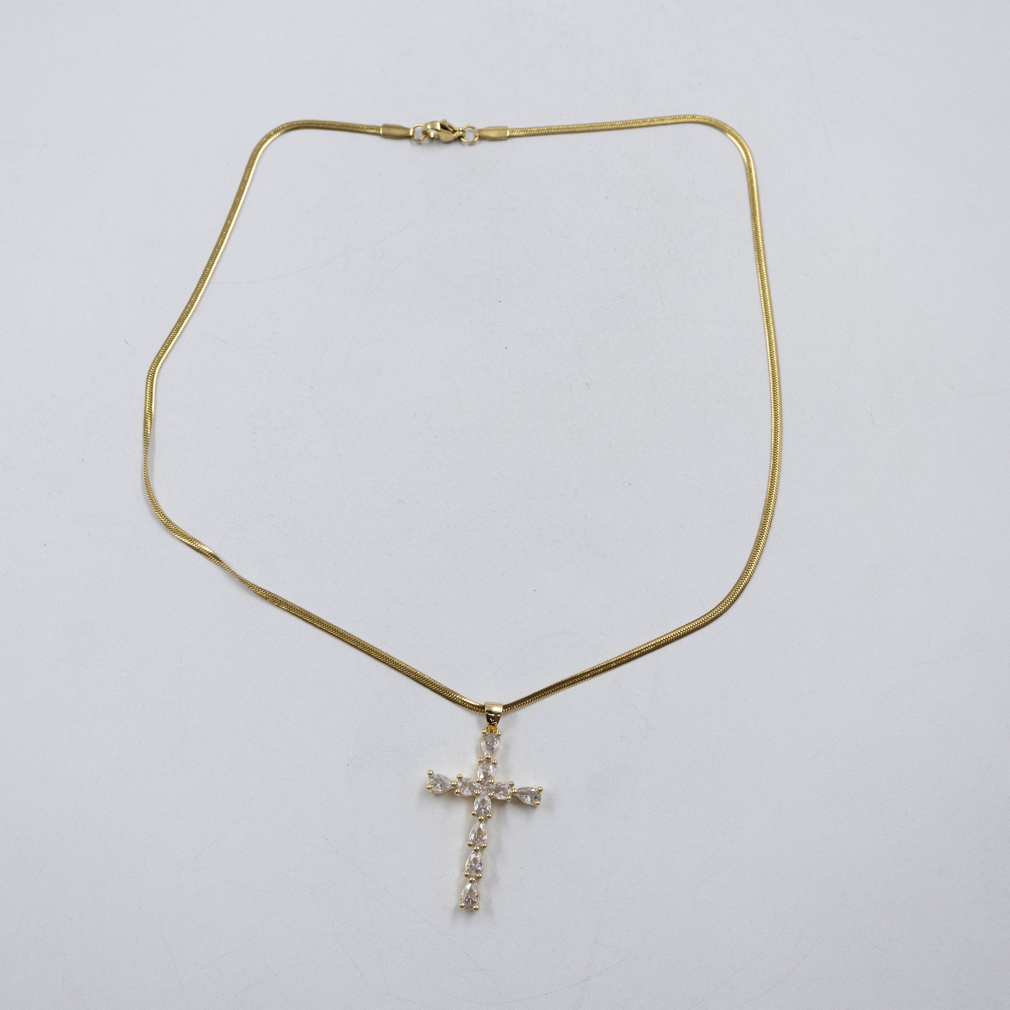 Collar Dorado Religioso M2 Oro Laminado