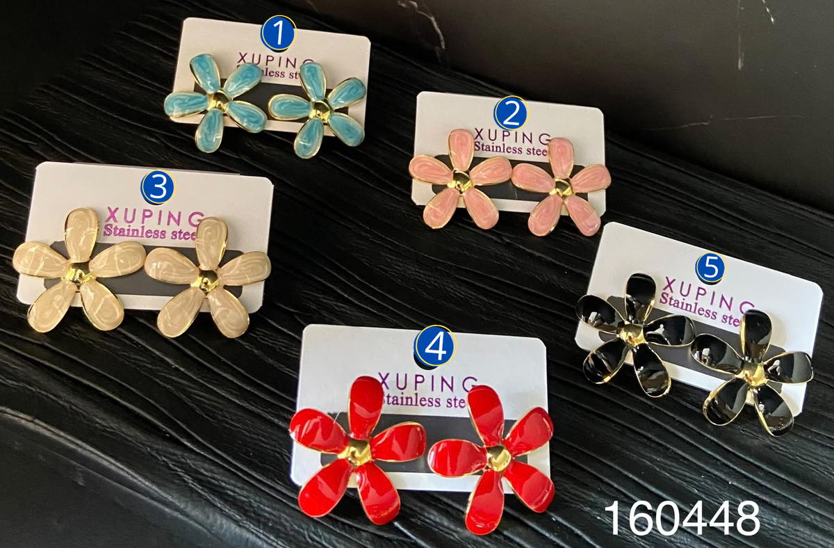 [03/OCTUBRE/26] Aretes Dorados Diferentes Diseños M19 Acero Inoxidable