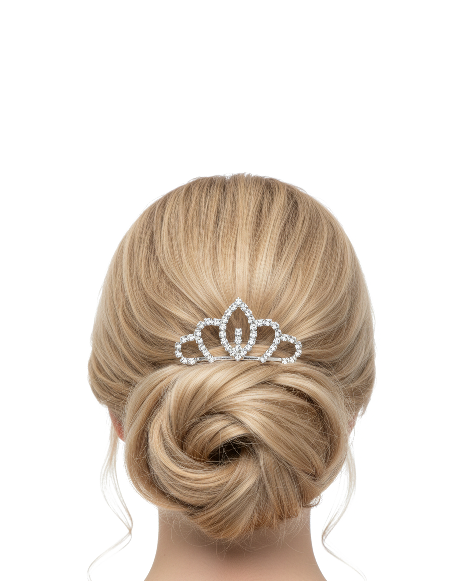 Tiara Plateada M32 Oro Laminado