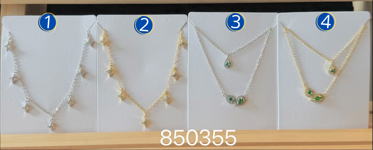 [10/OCT/26] Collares Dorados y Plateados con dije M19 Oro Laminado