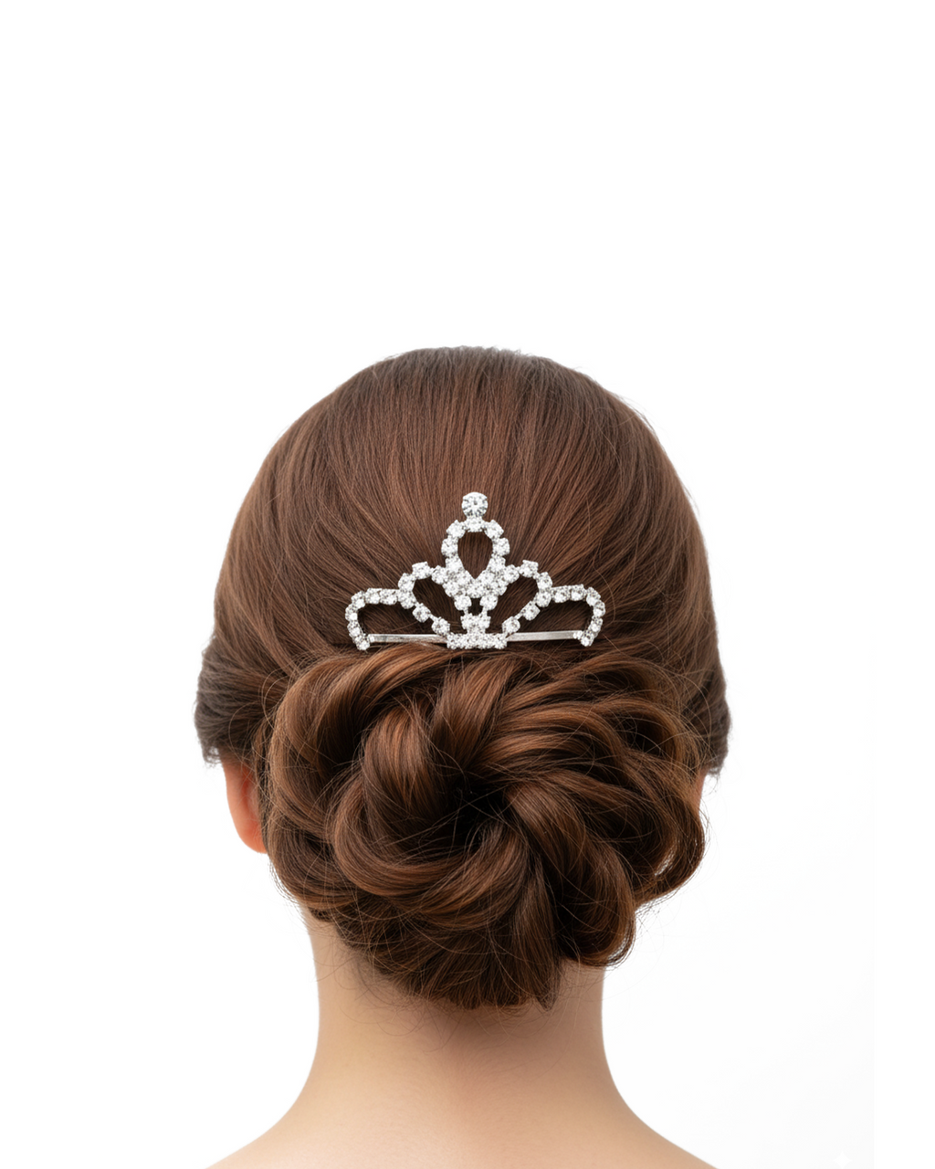 Tiara Plateada M33 Oro Laminado