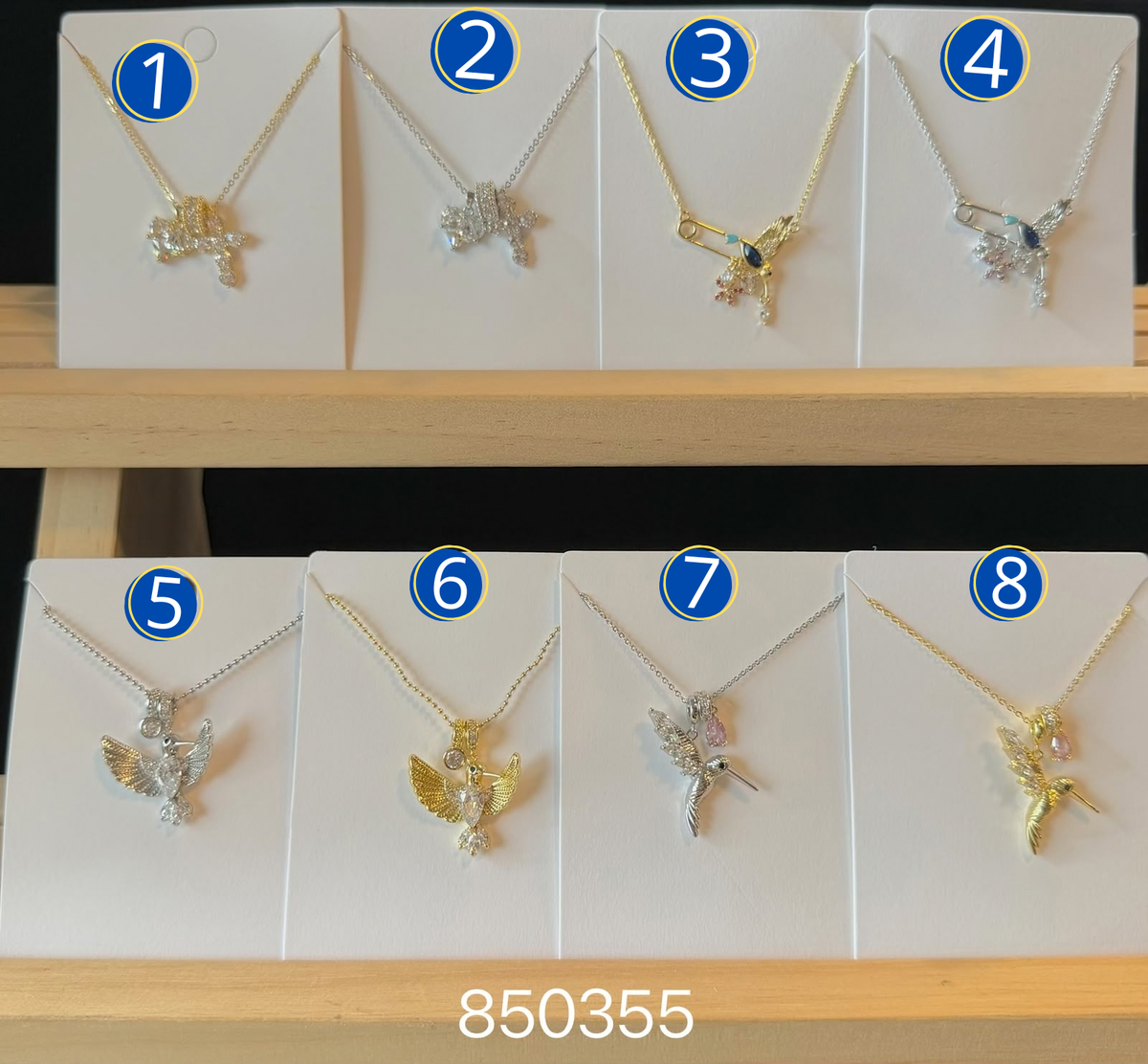 [10/OCT/26] Collares Dorados y Plateados con dije M6 Oro Laminado