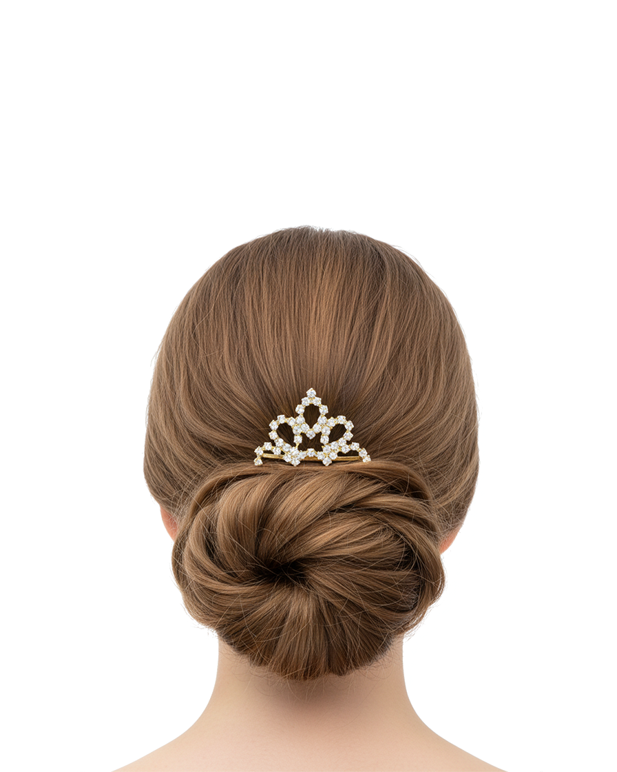 Tiara Dorada M16 Oro Laminado