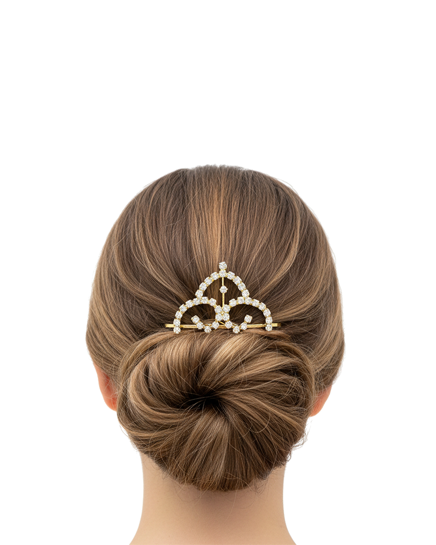 Tiara Dorada M17 Oro Laminado