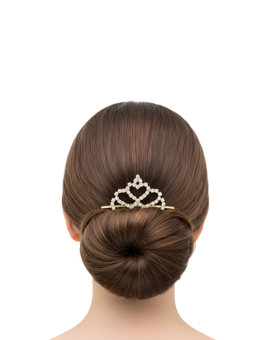 Tiara Dorada M18 Oro Laminado