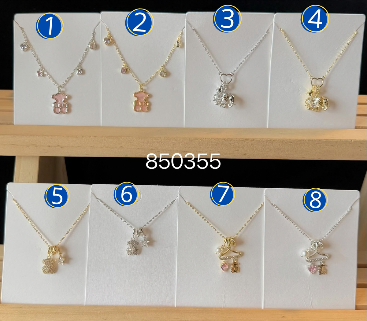 [10/OCT/26] Collares Dorados y Plateados con dije M7 Oro Laminado
