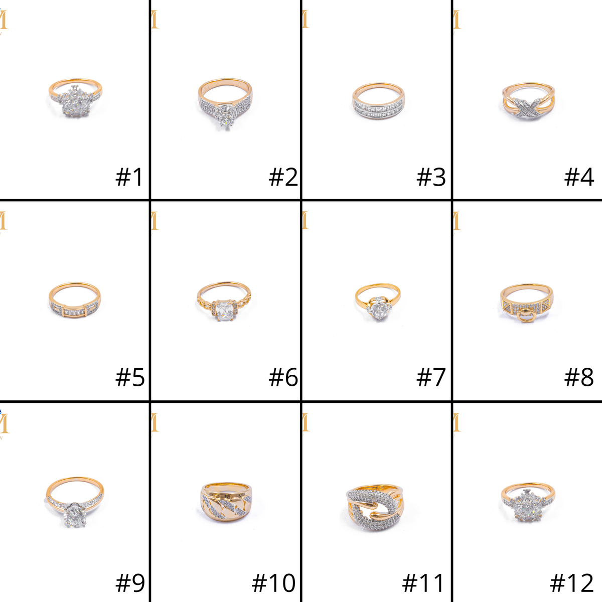 [12/SEPTIEMBRE/26] Anillo XUPING Oro Rosado M7 Oro Laminado