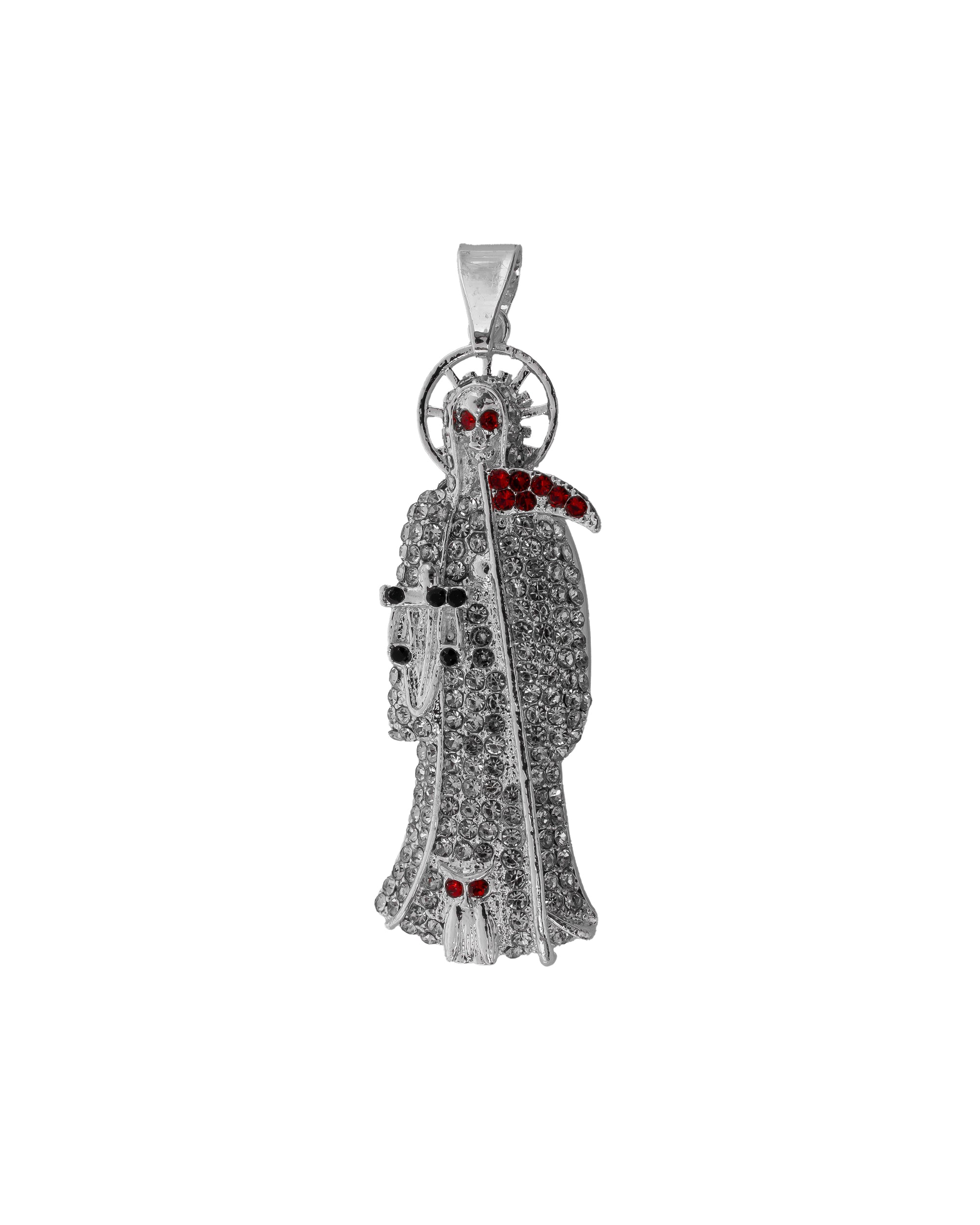 Dije de la santa muerte M152 - Oro Laminado
