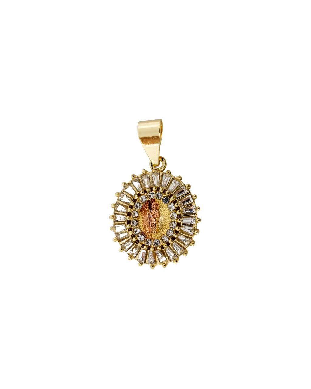Dije de San Judas Tadeo M90 - Oro Laminado