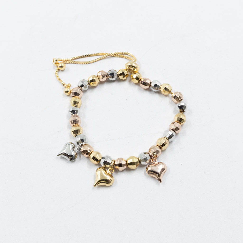Pulsera Oro Florentino Ajustable  Oro Laminado