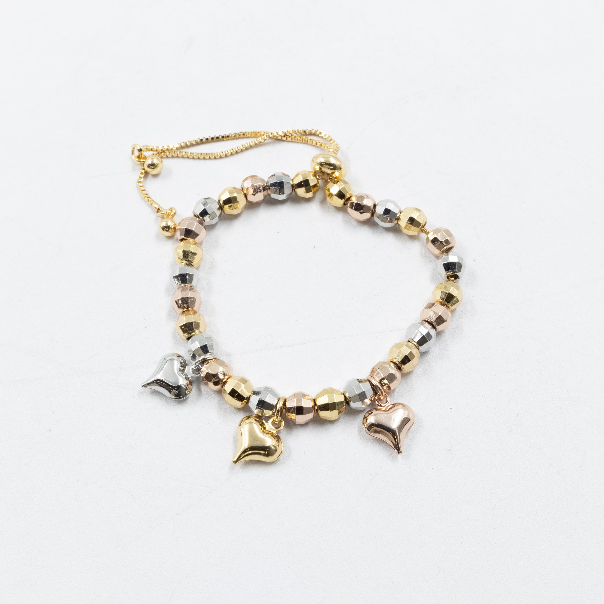 Pulsera Oro Florentino Ajustable  Oro Laminado