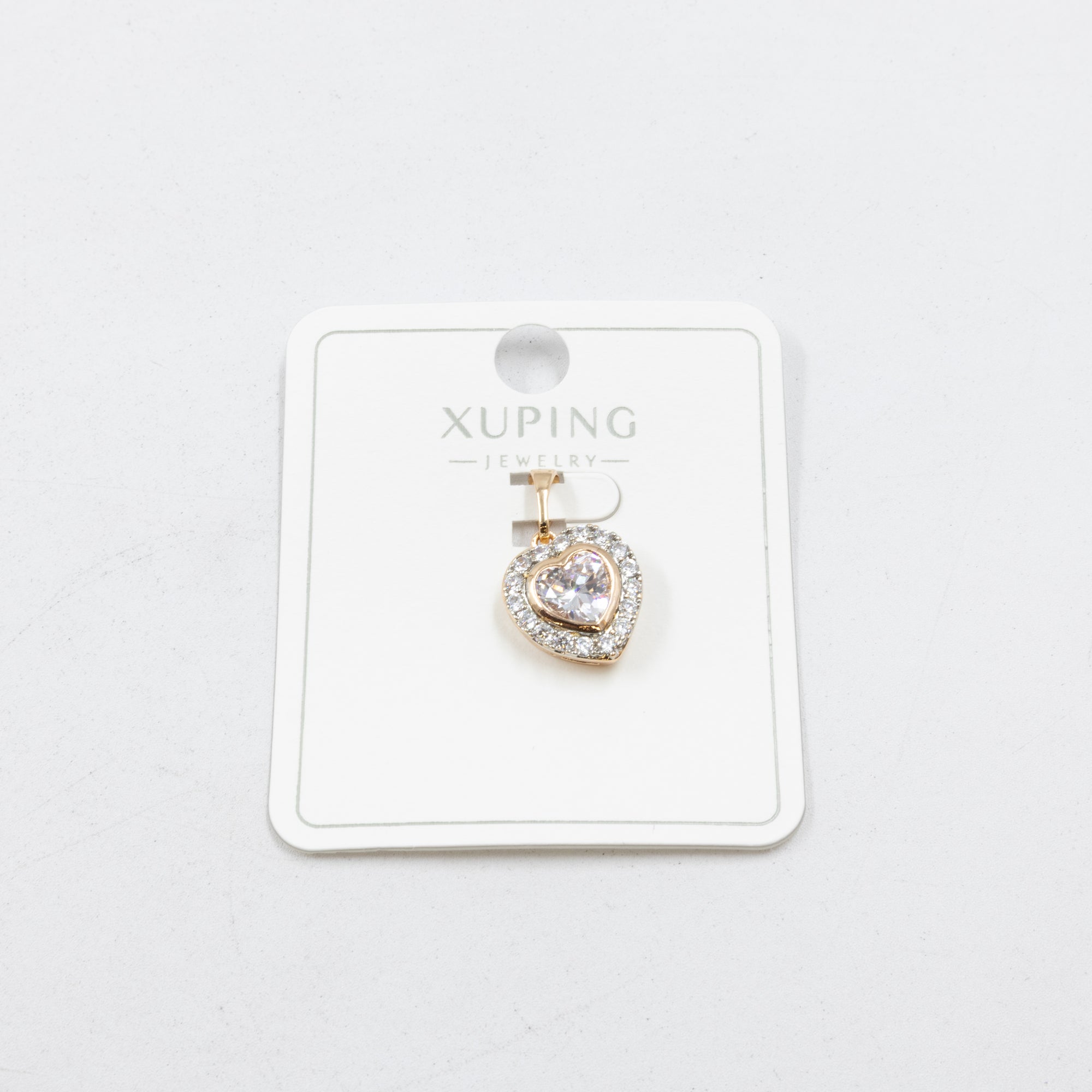 Dijes Xuping con Piedras M7 Oro Laminado