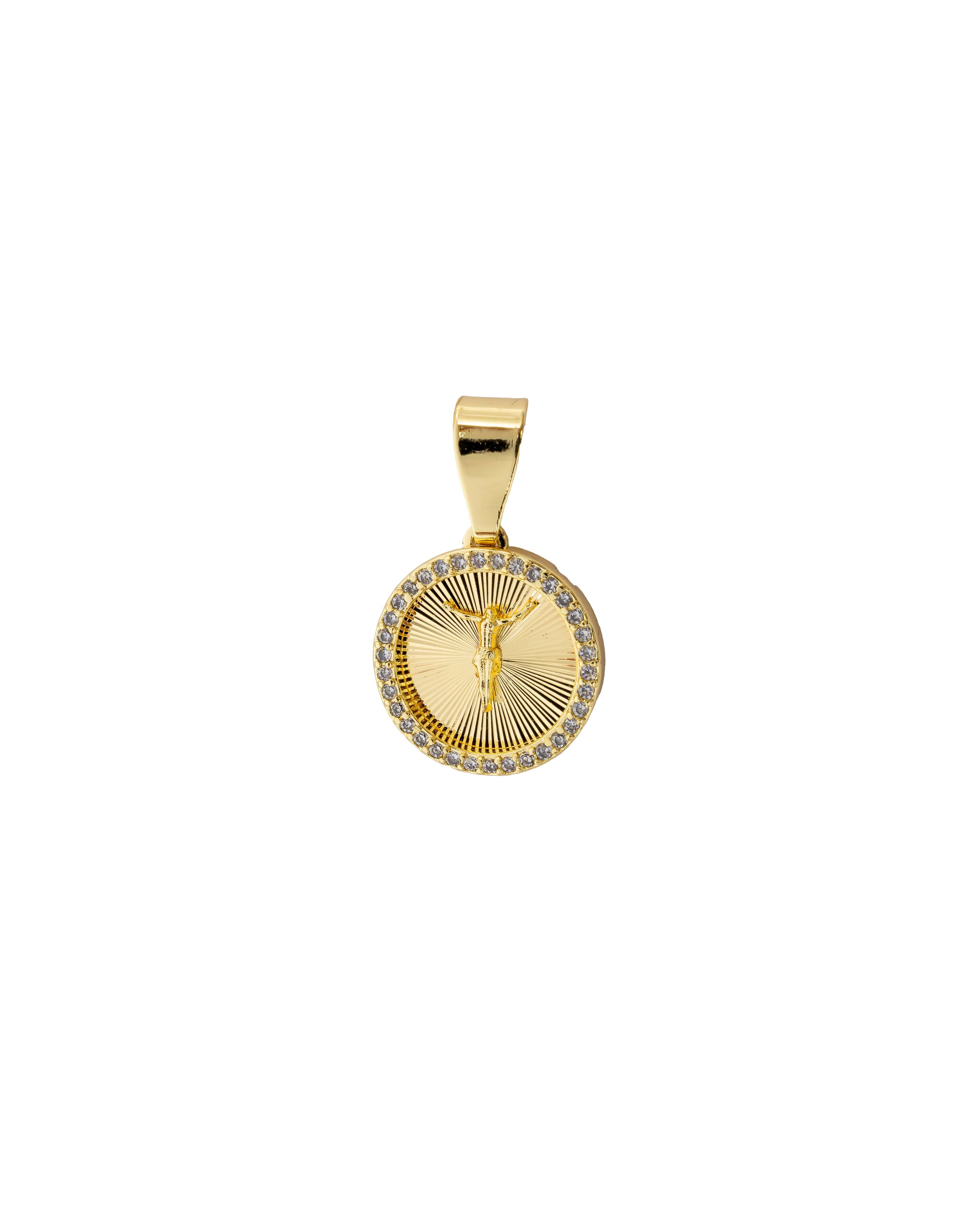 Dije de Cristo M61 - Oro Laminado