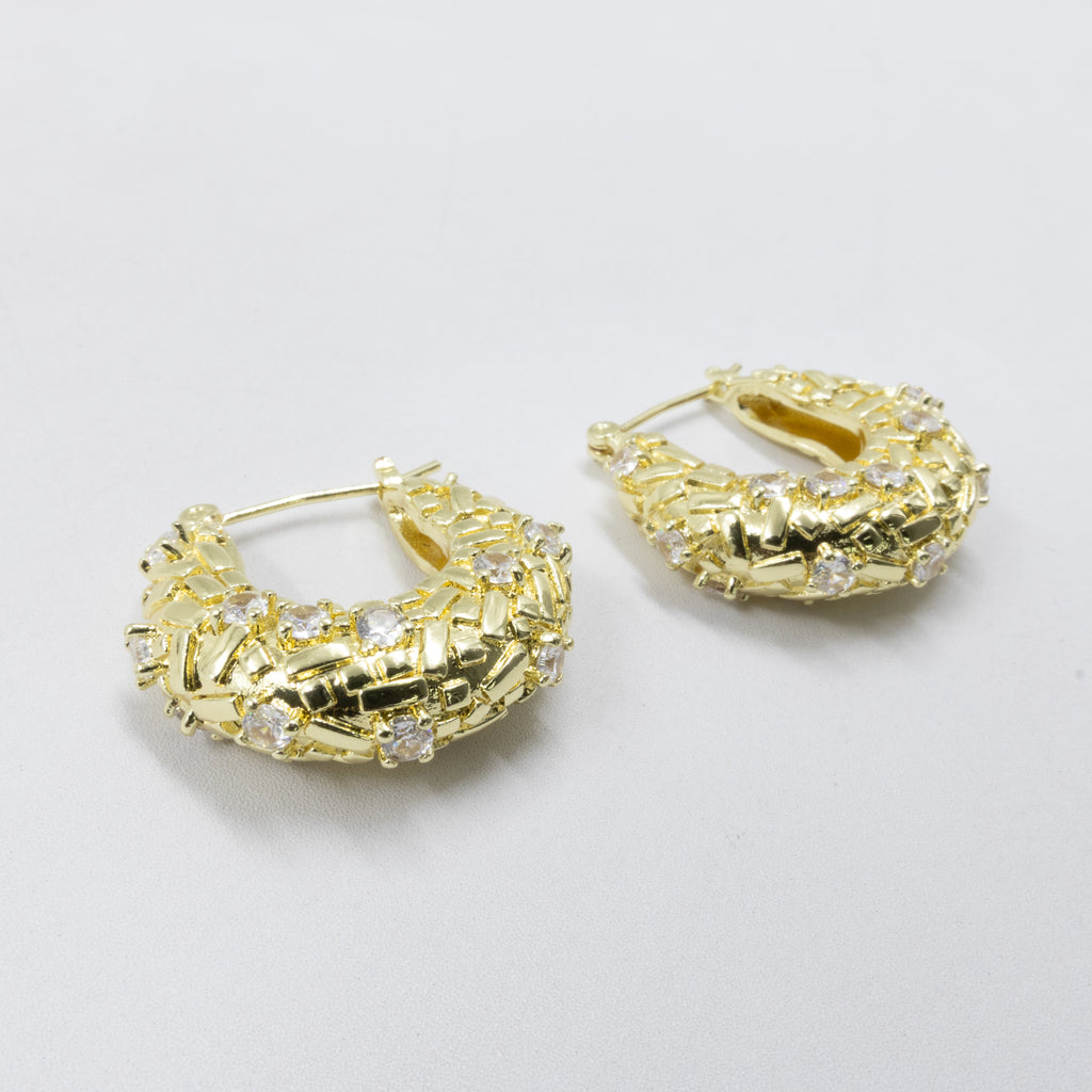 Aretes Dorados Caja 1 M2 Oro Laminado 01/06/26