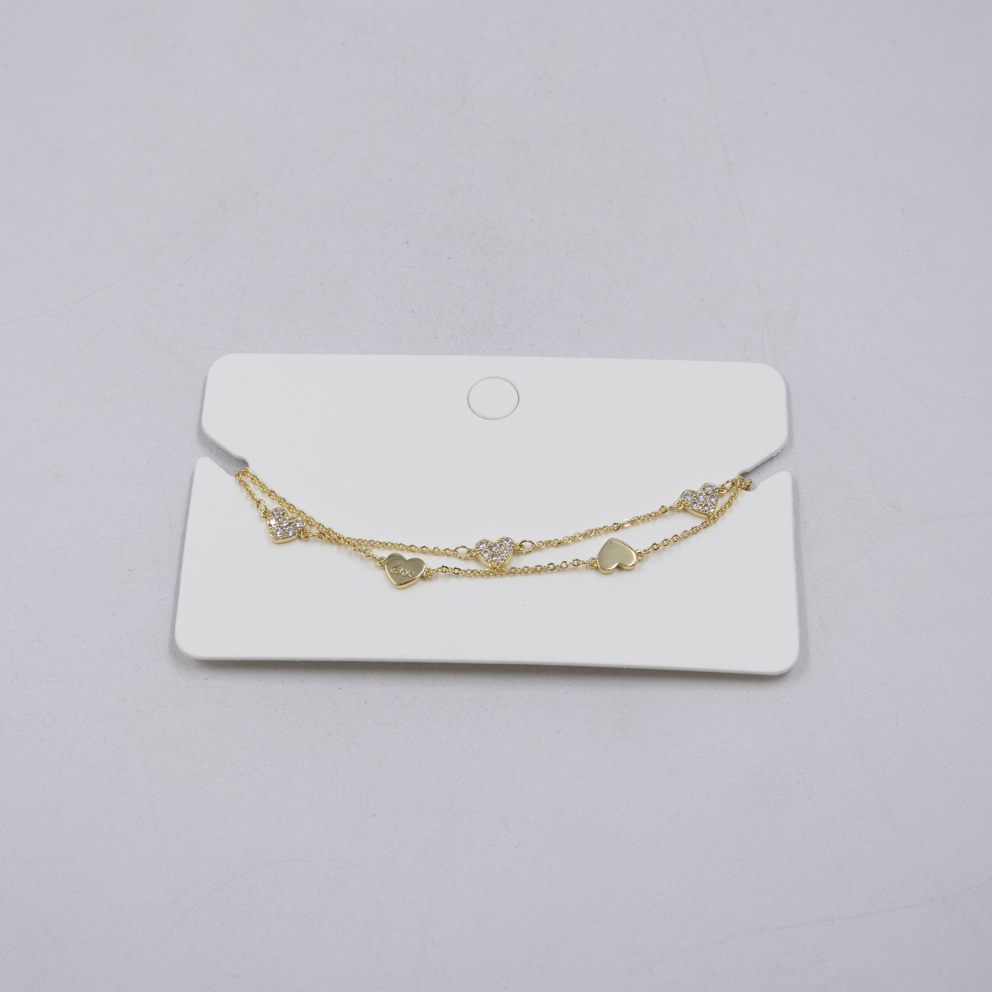 Pulsera Dorada Ansheli M9 Oro Laminado