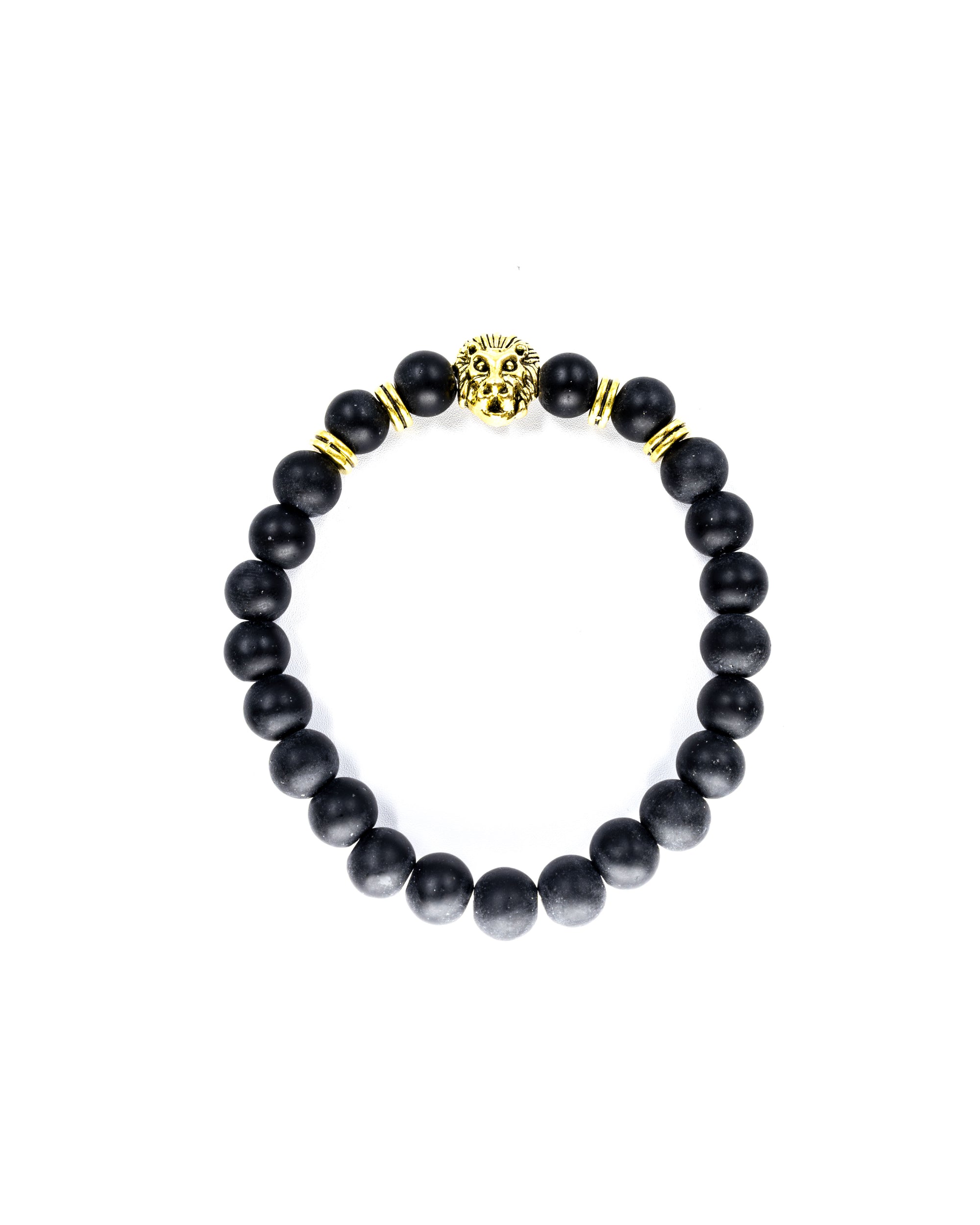 Pulsera de cuentas con Dije M2 Acero Inoxidable