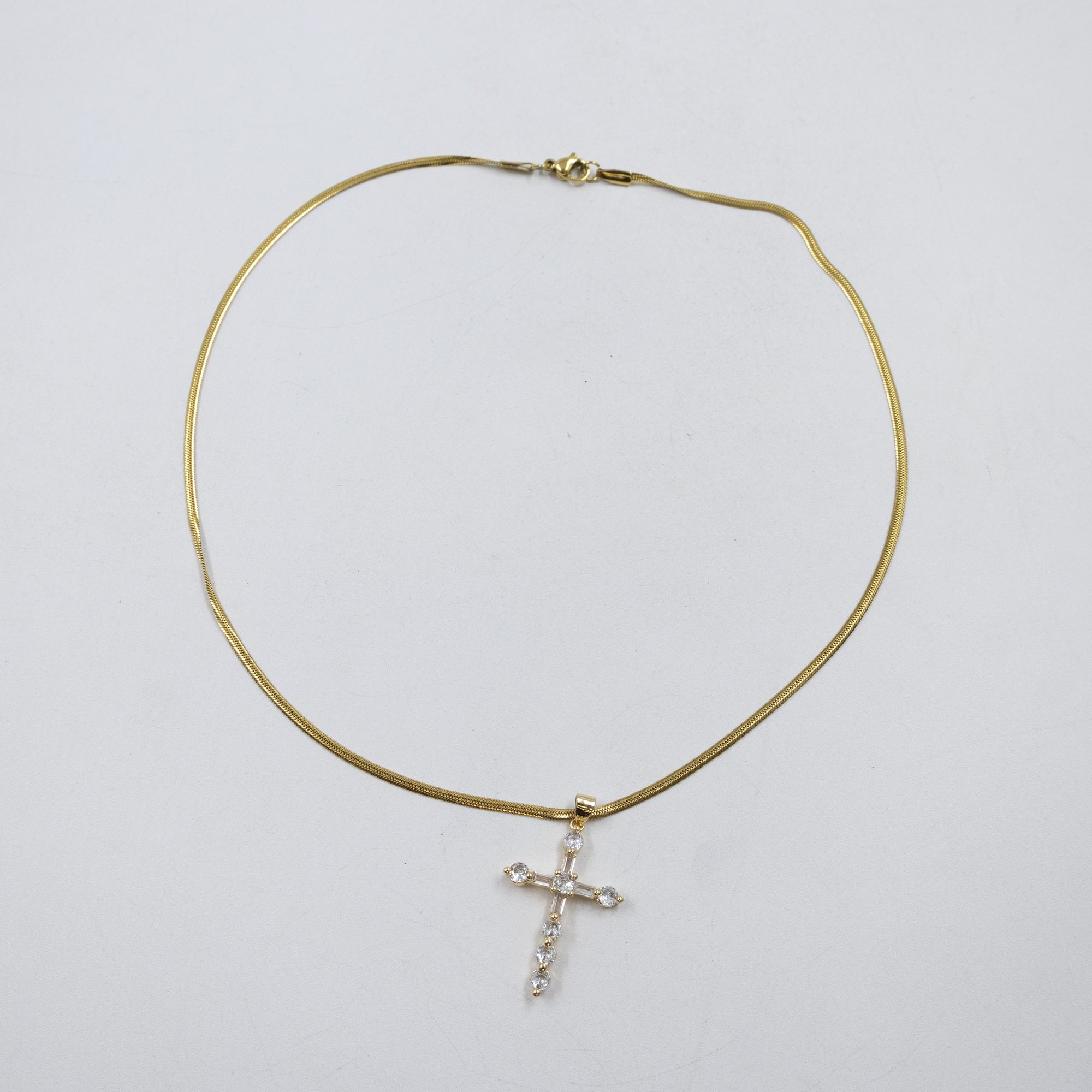 Collar Dorado Religioso M1 Oro Laminado