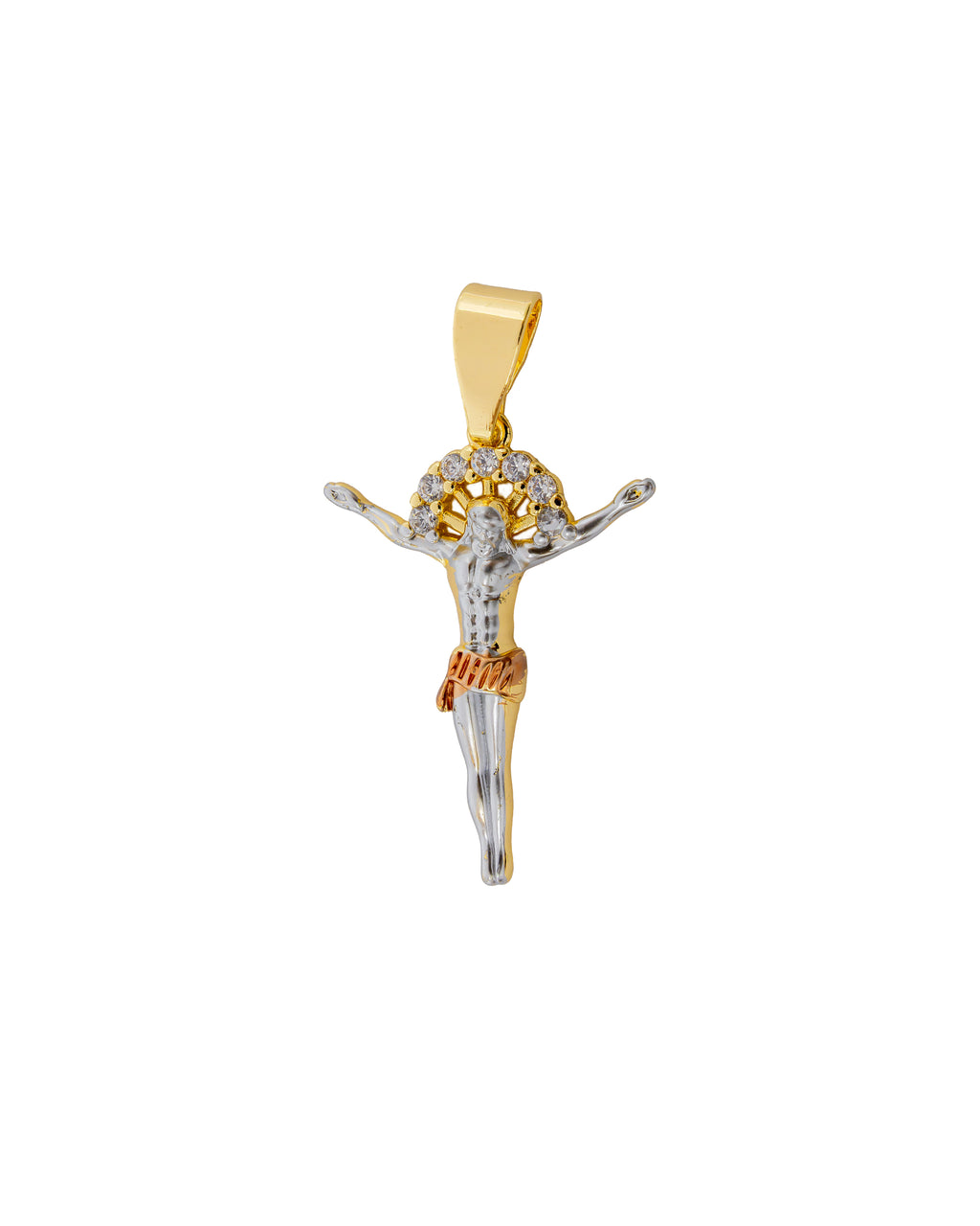 Dije de Cristo M49 - Oro Laminado