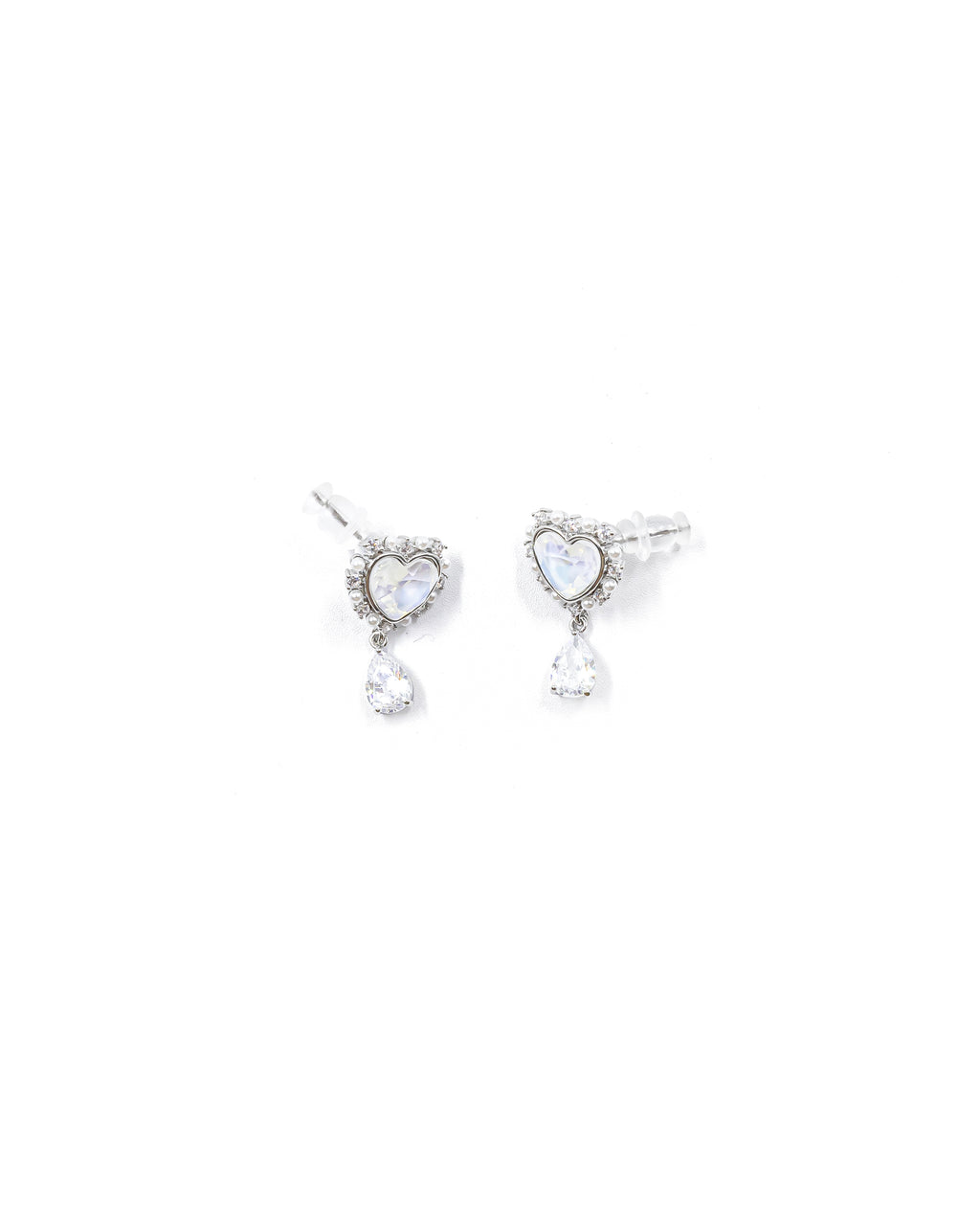Aretes Largos Ansheli Plateados M17 Oro Laminado