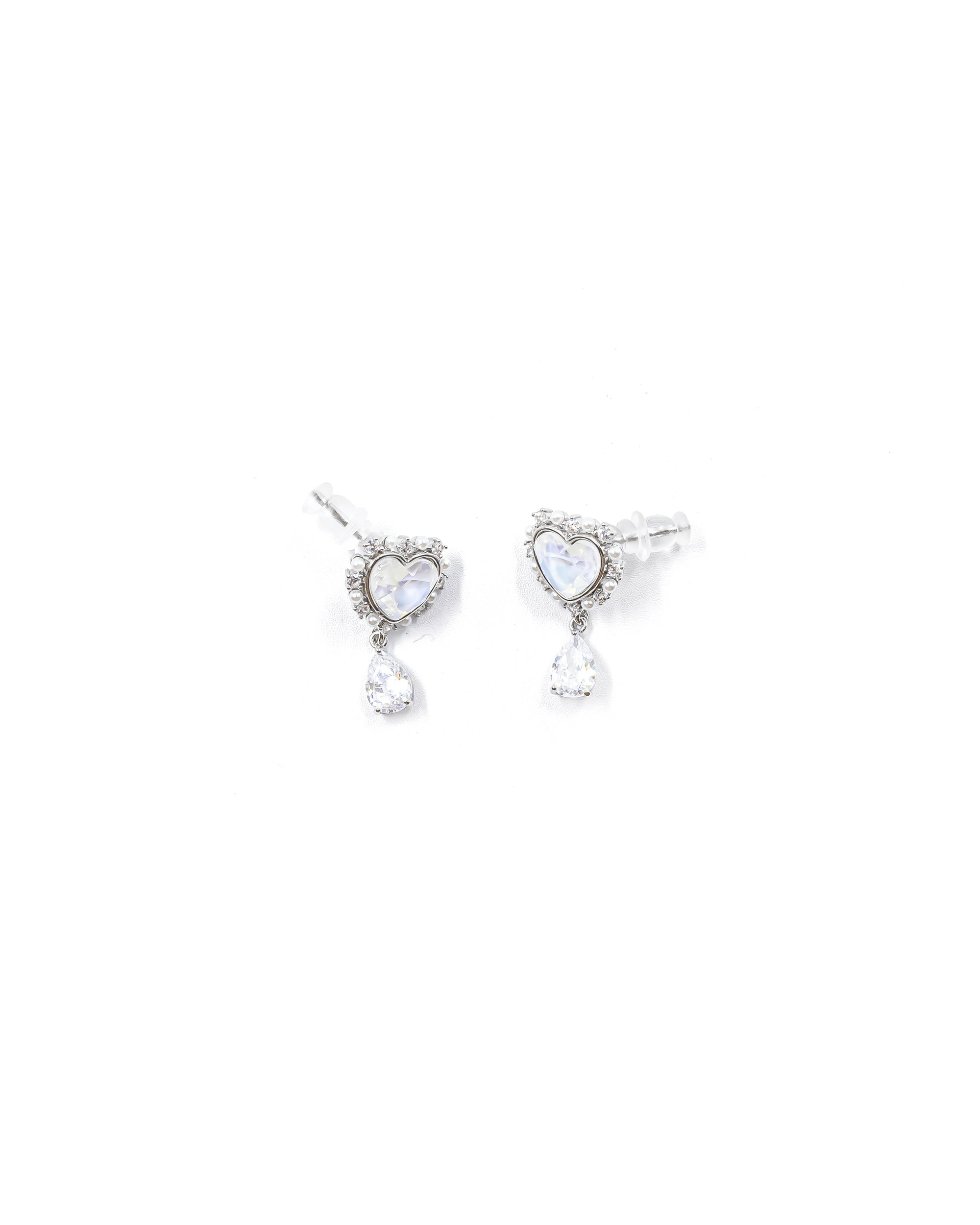 Aretes Largos Ansheli Plateados M17 Oro Laminado