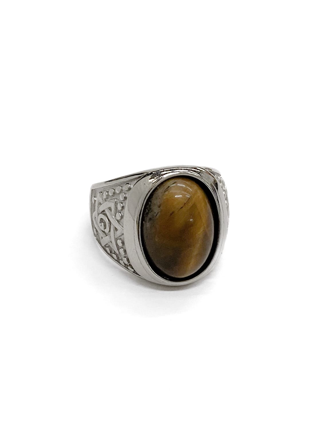 Anillo Plateado, Dorado y Bronce Acero Inoxidable M22