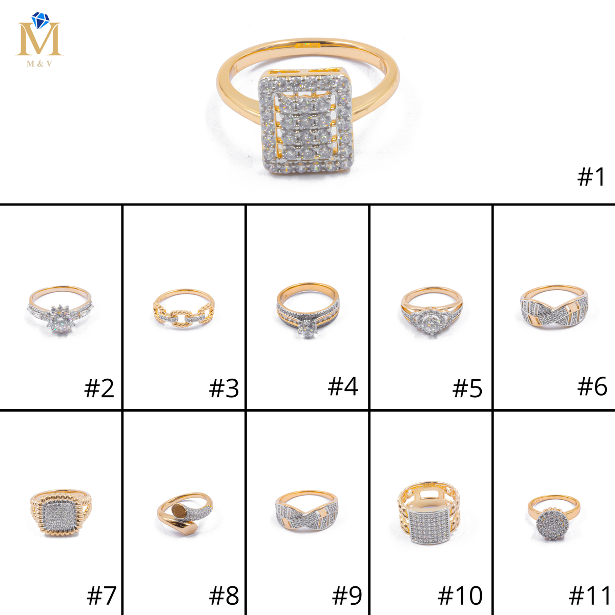 [12/SEPTIEMBRE/26] Anillo XUPING Oro Rosado M3 Oro Laminado