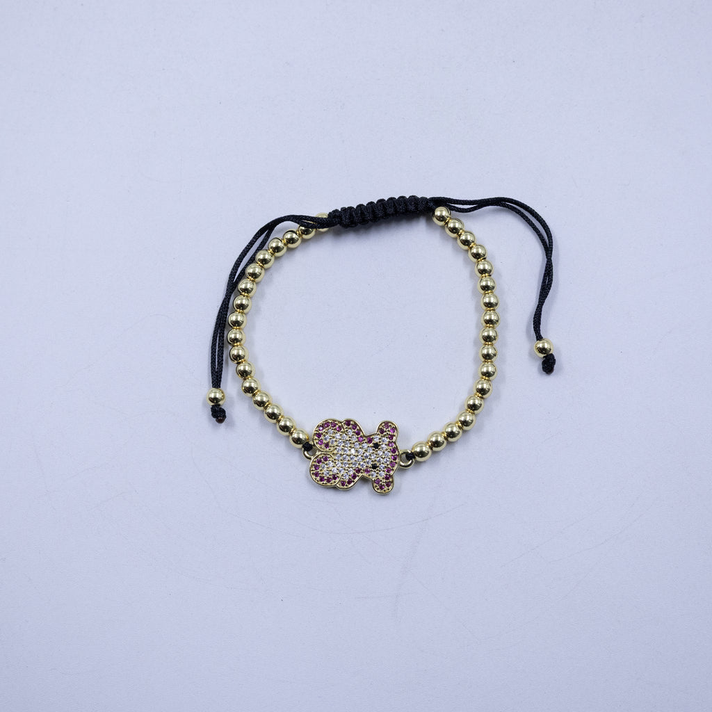 Pulseras Doradas ajustables M3 Oro Laminado