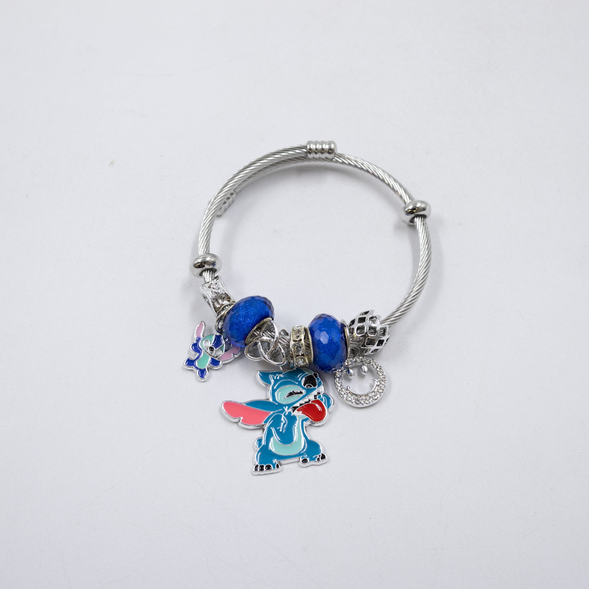Pulsera tipo Pandora Plateados M11 Oro Laminado