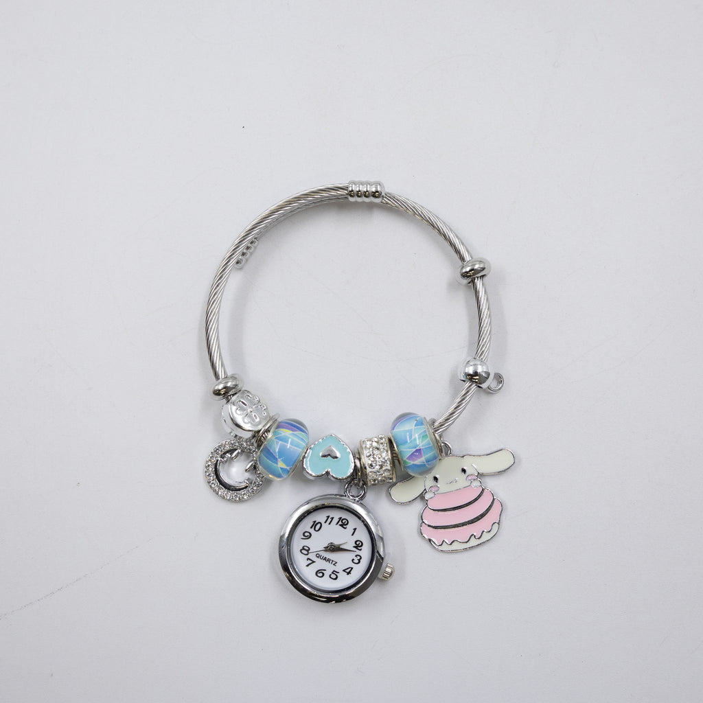 Pulsera tipo Pandora Plateadas M16 Oro Laminado