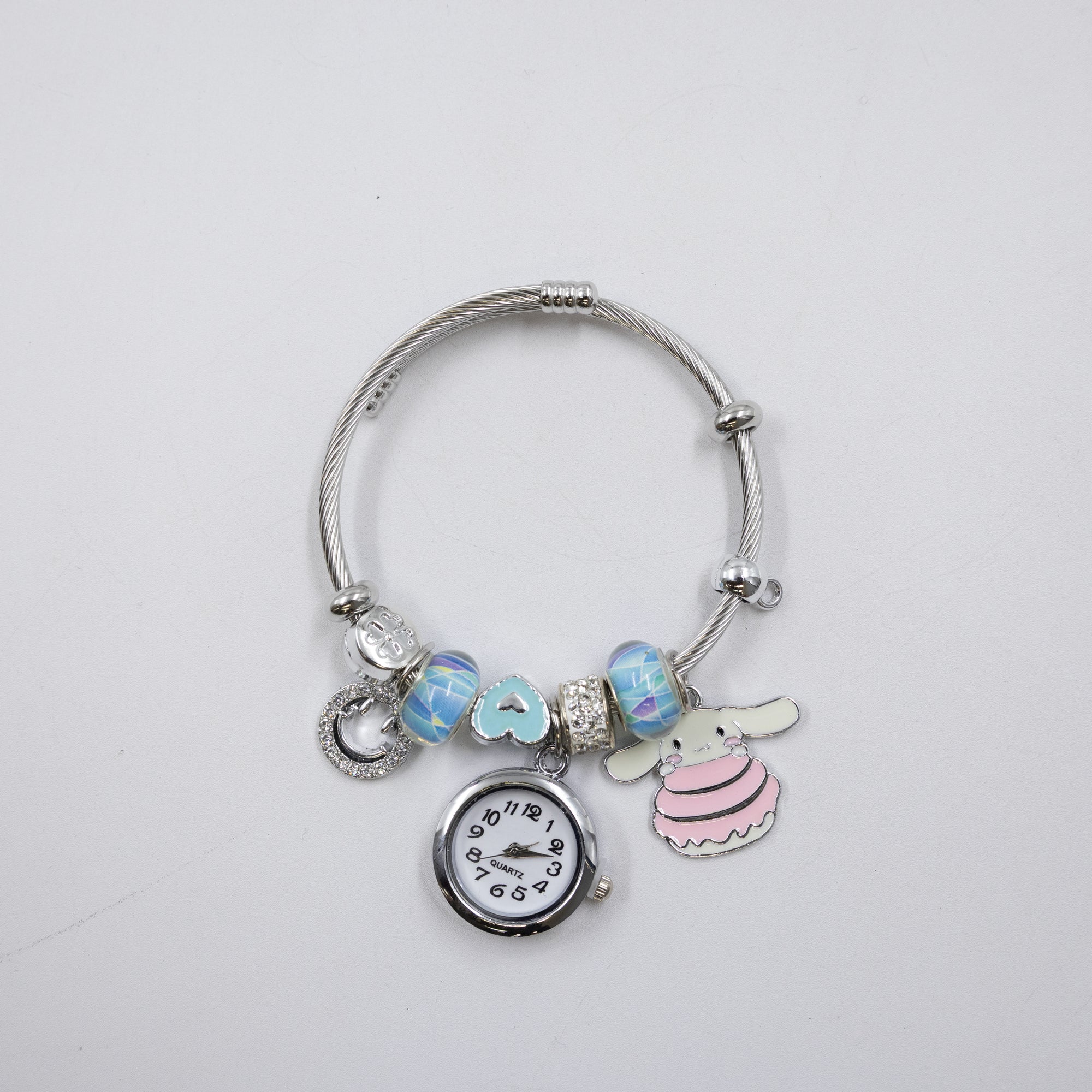 Pulsera tipo Pandora Plateadas M16 Oro Laminado