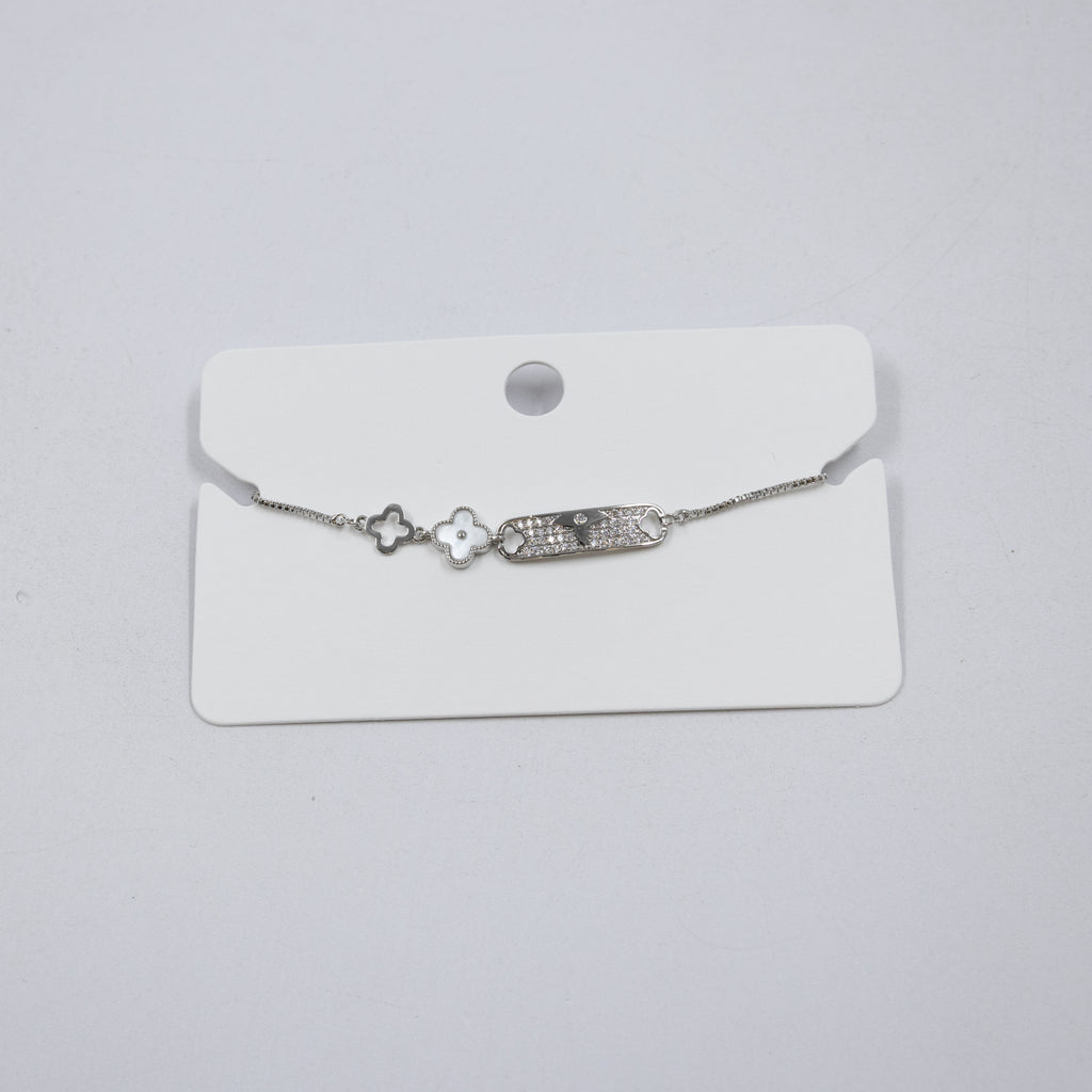 Pulsera Plateada Ansheli 36 Oro Laminado
