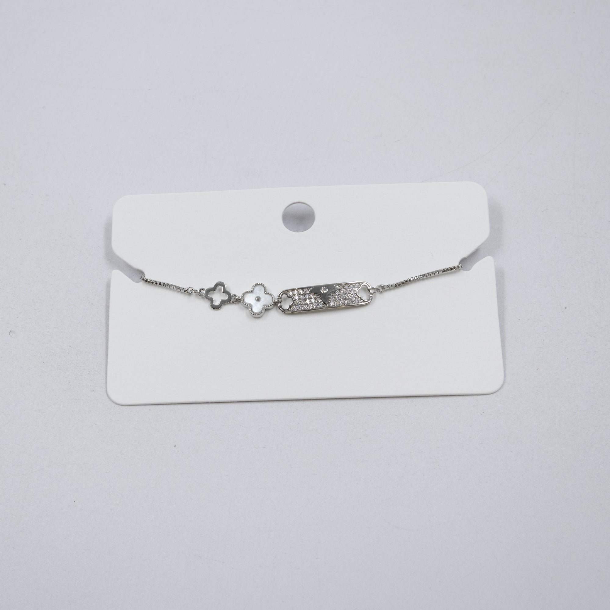 Pulsera Plateada Ansheli 36 Oro Laminado