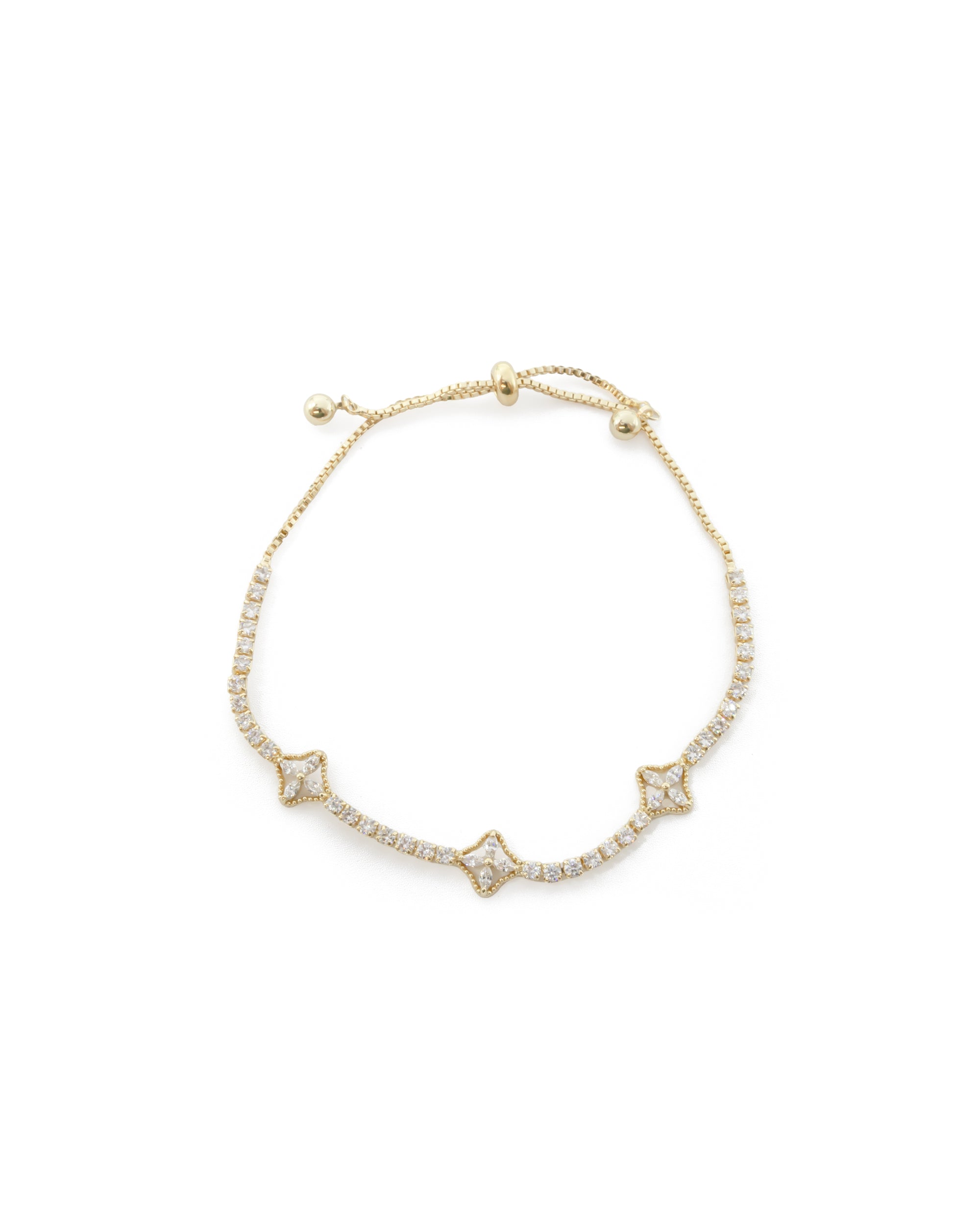 Pulsera Dorada Ansheli M18 - Oro Laminado