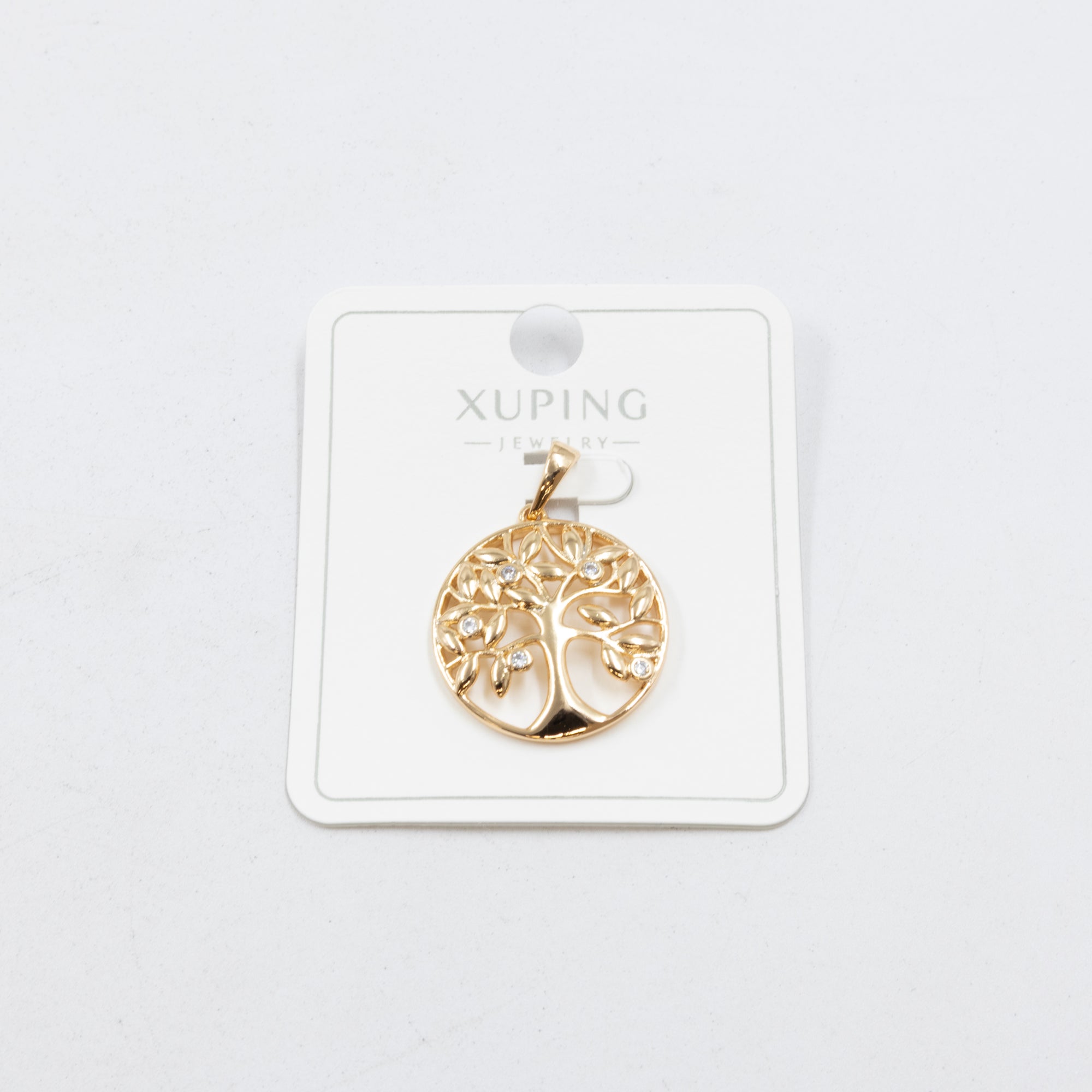 Dijes Xuping con Piedras M2 Oro Laminado