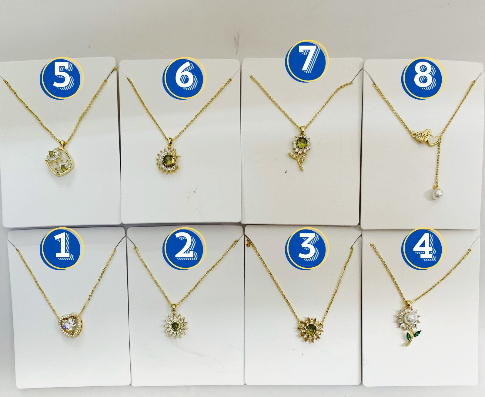 Collar Ansheli Dorado M1 Oro Laminado