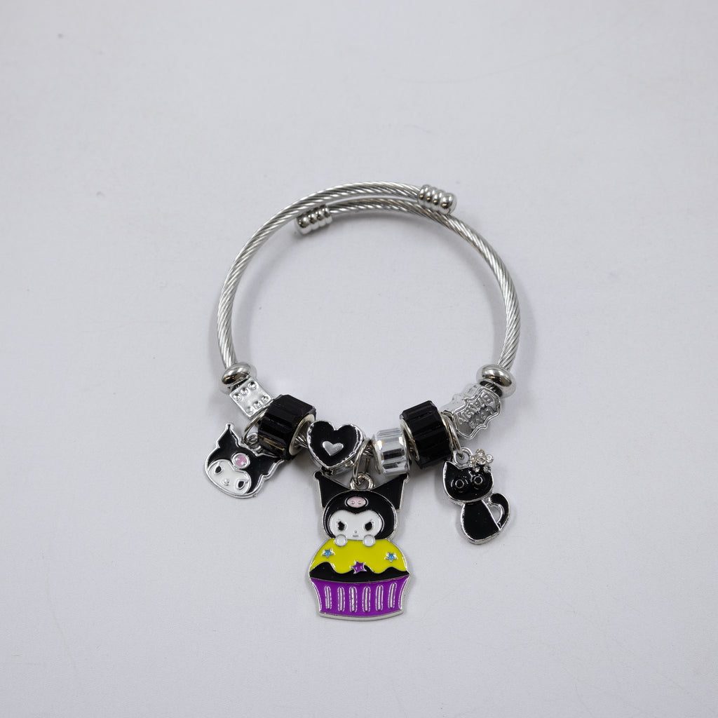 Pulsera tipo Pandora Plateados M3 Oro Laminado