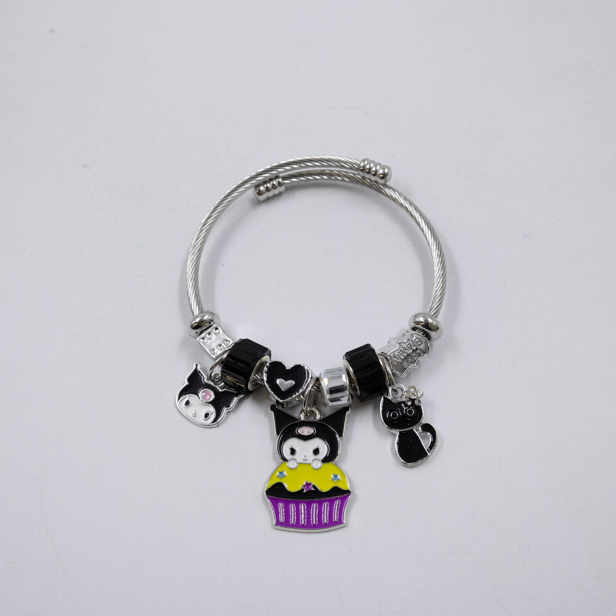 Pulsera tipo Pandora Plateados M3 Oro Laminado